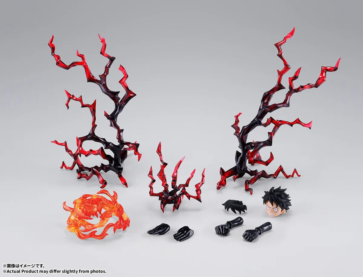 One Piece - S.H.Figuarts - Monkey D. Luffy Option Parts Set - New World (Bandai Spirits)